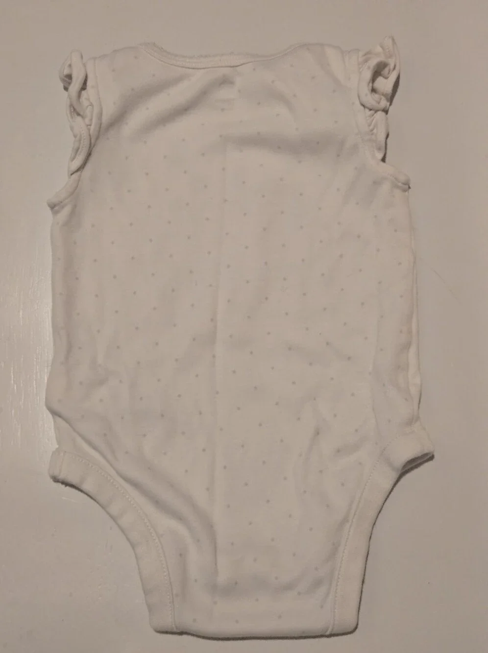 GAP White Cloud & Bear Cotton Onesie with Matching Bloomers